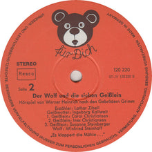 Laden Sie das Bild in den Galerie-Viewer, Eva Godai, Werner Heinrich - Gebr. Grimm* : Dornröschen / Der Wolf Und Die Sieben Geißlein (LP)