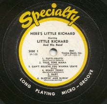 Laden Sie das Bild in den Galerie-Viewer, Little Richard : Here's Little Richard (LP, Album, Mono, 1st)