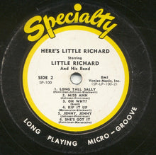 Laden Sie das Bild in den Galerie-Viewer, Little Richard : Here's Little Richard (LP, Album, Mono, 1st)