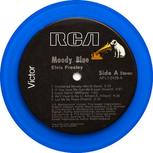 Elvis* : Moody Blue (LP, Album, Blu)