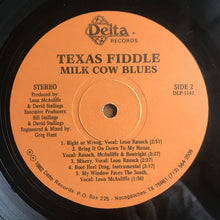 Load image into Gallery viewer, The Original Texas Playboys Under The Direction Of "Take It Away" Leon McAuliffe* : Texas Fiddle Milk Cow Blues (LP, Album)