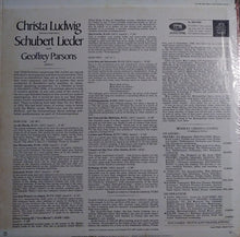 Load image into Gallery viewer, Christa Ludwig, Geoffrey Parsons (2) : Schubert Lieder (LP)