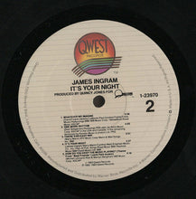 Laden Sie das Bild in den Galerie-Viewer, James Ingram : It's Your Night (LP, Album, Ltd, All)