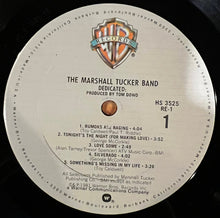 Load image into Gallery viewer, The Marshall Tucker Band : Dedicated (LP, Album, Club)