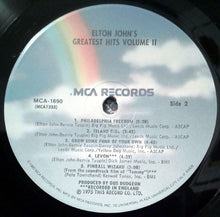 Load image into Gallery viewer, Elton John : Elton John's Greatest Hits Volume II (LP, Album, Comp, RE, Pin)