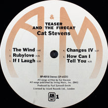 Charger l'image dans la galerie, Cat Stevens : Teaser And The Firecat (LP, Album, RE, Pit)