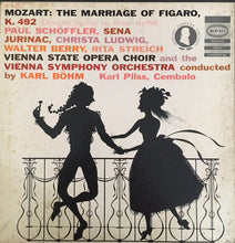 Load image into Gallery viewer, Mozart* ; Paul Schöffler, Sena Jurinac, Christa Ludwig, Walter Berry, Rita Streich, Vienna State Opera Choir*, Vienna Symphony Orchestra*, Karl Böhm : The Marriage Of Figaro, K. 492 (Opera Buffa In Four Acts) (3xLP + Box)