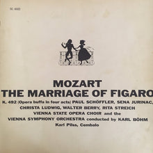 Load image into Gallery viewer, Mozart* ; Paul Schöffler, Sena Jurinac, Christa Ludwig, Walter Berry, Rita Streich, Vienna State Opera Choir*, Vienna Symphony Orchestra*, Karl Böhm : The Marriage Of Figaro, K. 492 (Opera Buffa In Four Acts) (3xLP + Box)