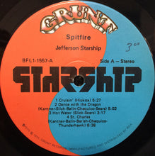 Laden Sie das Bild in den Galerie-Viewer, Jefferson Starship : Spitfire (LP, Album, Ind)