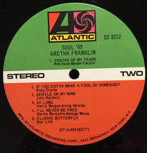 Load image into Gallery viewer, Aretha Franklin : Soul '69 (LP, Album, CT,)