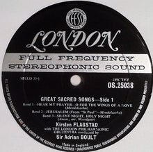 Load image into Gallery viewer, Kirsten Flagstad With The London Philharmonic Orchestra* Conducted By Sir Adrian Boult : Great Sacred Songs (LP, Album)