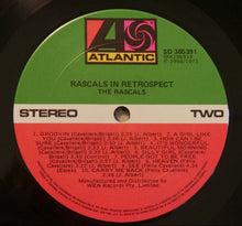 Load image into Gallery viewer, The Rascals : In Retrospect (LP, Comp)