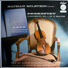 Load image into Gallery viewer, Nathan Milstein, Prokofiev*, Lalo*, The St. Louis Symphony Orchestra*, Vladimir Golschmann : Concerto No. 1 In D Major / Symphonie Espagnole (LP, Mono)