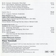 Load image into Gallery viewer, Mahler*, Tennstedt* : Symphonien 1-4 (4xCD, Comp, RM)