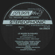 Load image into Gallery viewer, Mozart*, van Dam* · Cotrubas* · Tomowa-Sintow* · von Stade* · Krause*, The Vienna Philharmonic*, Von Karajan* : Le Nozze Di Figaro (4xLP + Box)