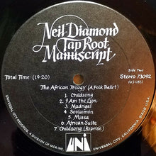 Laden Sie das Bild in den Galerie-Viewer, Neil Diamond : Tap Root Manuscript (LP, Album, Ter)
