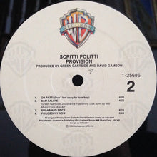Load image into Gallery viewer, Scritti Politti : Provision (LP, Album, All)