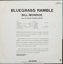 Laden Sie das Bild in den Galerie-Viewer, Bill Monroe And His Blue Grass Boys* : Bluegrass Ramble (LP, Album, RE)