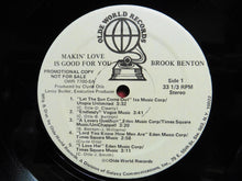 Load image into Gallery viewer, Brook Benton : Makin' Love Is Good For You (LP, Album, Promo)