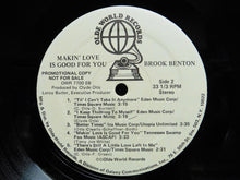 Load image into Gallery viewer, Brook Benton : Makin' Love Is Good For You (LP, Album, Promo)