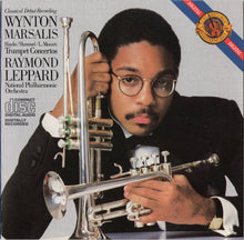 Load image into Gallery viewer, Haydn* • Hummel* • L. Mozart*, Wynton Marsalis, National Philharmonic Orchestra, Raymond Leppard : Trumpet Concertos (CD, Album)