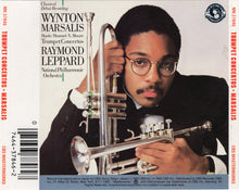 Load image into Gallery viewer, Haydn* • Hummel* • L. Mozart*, Wynton Marsalis, National Philharmonic Orchestra, Raymond Leppard : Trumpet Concertos (CD, Album)