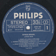 Laden Sie das Bild in den Galerie-Viewer, Jorge Ben : África Brasil (LP, Album, RE, RP)