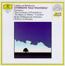 Charger l'image dans la galerie, Ludwig van Beethoven : Berlin Philharmonic Orchestra*, Herbert von Karajan : Symphony No. 6 "Pastoral", Overtures: "The Creatures Of Prometheus", "The Ruins Of Athens", "Coriolan" (CD, Comp, RM)