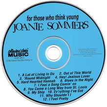 Laden Sie das Bild in den Galerie-Viewer, Joanie Sommers : For Those Who Think Young (CD, Album, RE)