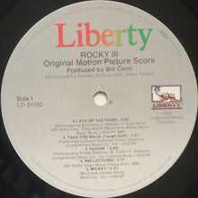 Load image into Gallery viewer, Bill Conti : Rocky III - Original Motion Picture Score (LP, Album, RP, Win)