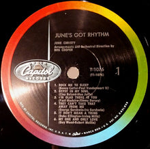 Laden Sie das Bild in den Galerie-Viewer, June Christy : June's Got Rhythm (LP, Album, Mono, RP)