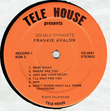 Laden Sie das Bild in den Galerie-Viewer, Frankie Avalon, Fabian (6), Various : Double Dynamite - The Greatest Of Frankie Avalon / The Greatest Of Fabian (2xLP, Comp)