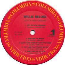 Load image into Gallery viewer, Willie Nelson : City Of New Orleans (LP, Album, Car)
