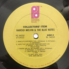 Load image into Gallery viewer, Harold Melvin & The Blue Notes* : Collectors' Item (All Their Greatest Hits!) (LP, Comp, RE)