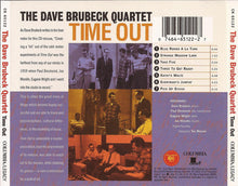 Charger l'image dans la galerie, The Dave Brubeck Quartet : Time Out (CD, Album, RE, RM)