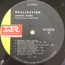 Laden Sie das Bild in den Galerie-Viewer, Johnny Rivers : Realization (LP, Album, Gat)