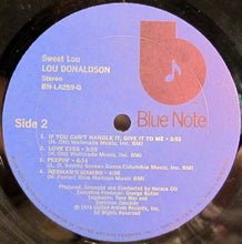Load image into Gallery viewer, Lou Donaldson : Sweet Lou (LP, Album)