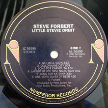 Charger l'image dans la galerie, Steve Forbert : Little Stevie Orbit (LP, Album, San)