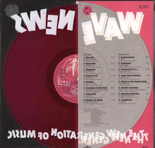 Laden Sie das Bild in den Galerie-Viewer, Various : Wave News (The New Generation Of Music) (LP, Comp, Mono, Ltd, Vio)