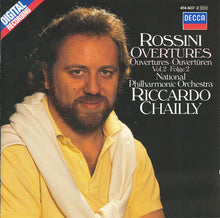Load image into Gallery viewer, Rossini*, National Philharmonic Orchestra, Riccardo Chailly : Overtures Vol. 2 • Ouvertüren Folge 2 (CD)