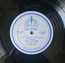 Laden Sie das Bild in den Galerie-Viewer, Paul Hindemith, Dieter Klöcker, Werner Genuit / Michael Kühn, Ernst Prappacher / Richard Laugs : Chamber Music • Volume IV (Sonata For Clarinet And Piano / Sonata For Oboe And Piano / Sonata For Bassoon And Piano) (LP, Album)