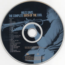 Charger l'image dans la galerie, Miles Davis : The Complete Birth Of The Cool (CD, Album, Comp, RE, RM)