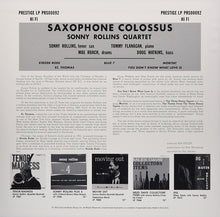 Laden Sie das Bild in den Galerie-Viewer, Sonny Rollins : Saxophone Colossus (LP, Album, Mono, RE, 180)