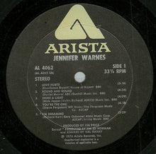 Load image into Gallery viewer, Jennifer Warnes : Jennifer Warnes (LP, Album, Wad)