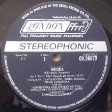 Load image into Gallery viewer, Cherubini* / Gwyneth Jones, Pilar Lorengar, Bruno Prevedi, Fiorenza Cossotto, Justino Diaz - Orchestra Of The Accademia Nazionale di Santa Cecilia, Rome*, Lamberto Gardelli : Medea (3xLP, Album + Box)