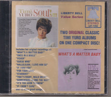 Load image into Gallery viewer, Timi Yuro : What's A Matter Baby / Soul! (CD, Comp)