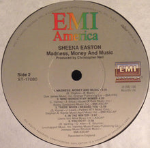 Load image into Gallery viewer, Sheena Easton : Madness, Money And Music (LP, Album, Jac)