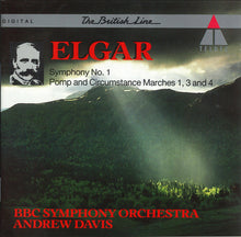 Laden Sie das Bild in den Galerie-Viewer, Elgar* - BBC Symphony Orchestra, Andrew Davis : Symphony No.1 - Pomp And Circumstance Marches 1, 3 & 4 (CD, Album)