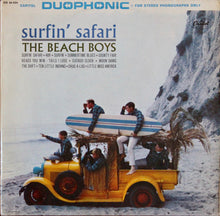 Laden Sie das Bild in den Galerie-Viewer, The Beach Boys : Surfin' Safari (LP, Album)