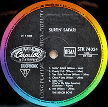 Laden Sie das Bild in den Galerie-Viewer, The Beach Boys : Surfin' Safari (LP, Album)